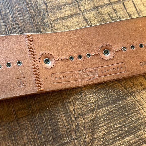 FOSSIL Belt Genuine Leather - Picture 4 of 4